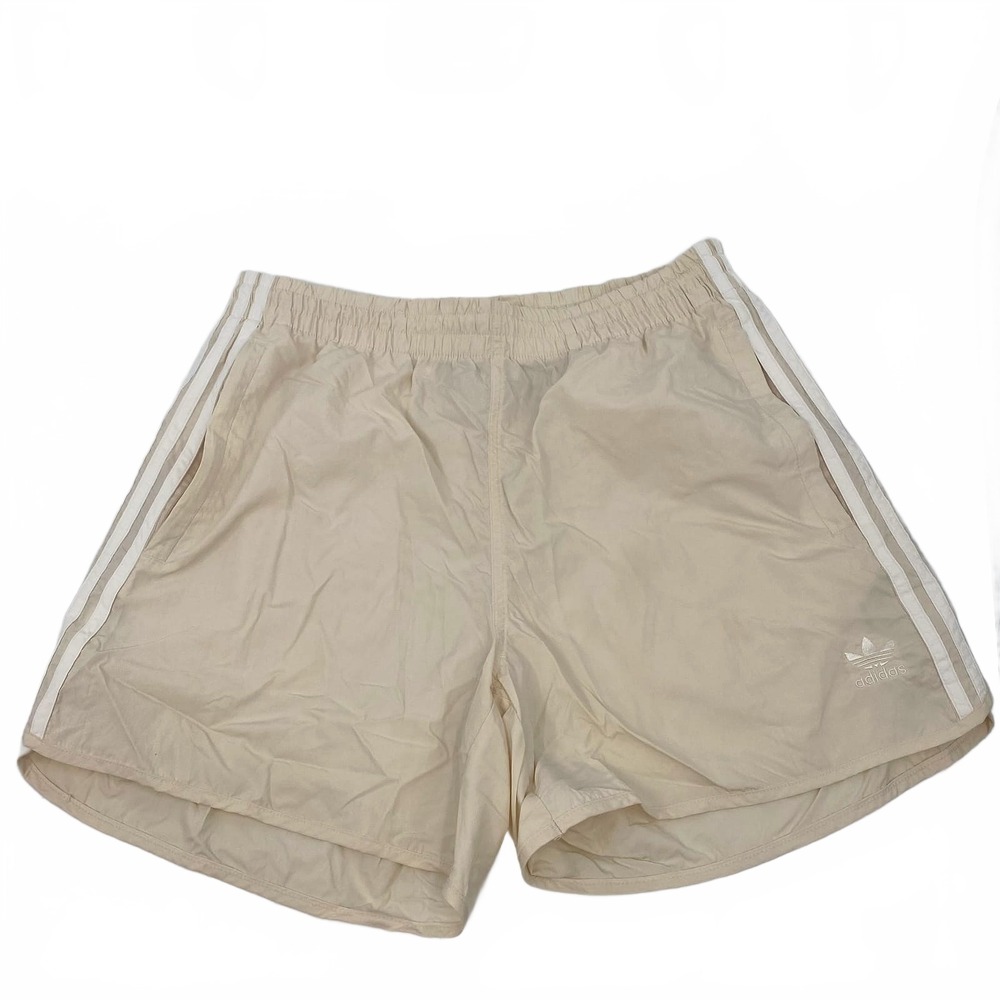Adidas Beige Athletic Shorts | Mens L